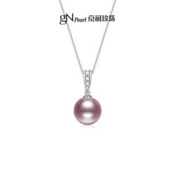 京润珍珠 珍珠吊坠 13-14mm 锁骨搭配 日常叠戴