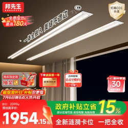 邦先生 电动晾衣架S31 2.4m双杆 无极调光+语音智控