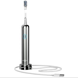 博皓 LS-1电动牙刷 扫震 ipx8防水 一年质保 配4软毛刷头