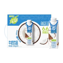 蒙牛 真果粒 生榨椰奶 300g*10盒