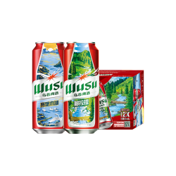 乌苏啤酒 红乌苏啤酒 500ml*12听