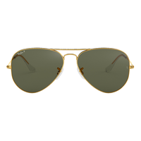 Ray-Ban 雷朋 Aviator飞行员系列 男女款太阳镜 RB3025 002/48 黑框深灰色片 58mm