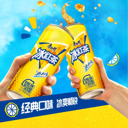 康师傅 冰红茶 柠檬味饮品 7440ml 310ml*24罐