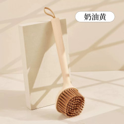 欢好 长柄洗锅刷 多功能清洁刷 简约白 不伤锅 不易粘油