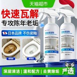 高效清洁 草酸清洁剂 2瓶装 去黄除垢 不伤瓷釉