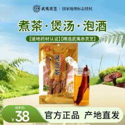 元生泰 灵芝茶养生茶营养滋补品 30g*1袋  赤灵芝