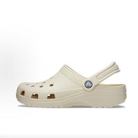 百亿补贴：crocs 经典洞洞鞋2cm 骨白色 男女同款10001-2y2运动拖鞋