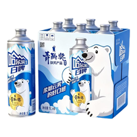 哈尔滨啤酒 小麦白啤 1L*6罐