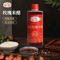 双鱼 玫瑰米醋 500ml