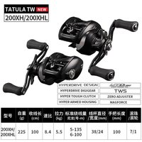 达亿瓦 TATULA 黑蜘蛛SV精英蜘蛛鱼线轮 043178596067 左手型