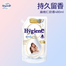 喜净 Hygiene 喜净 扁桃仁奶香柔顺剂 衣物柔顺剂 480ml 防静电 持久留香