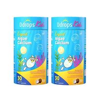 Ddrops 滴卓思 到手2罐！婴幼儿童海藻双钙 钙镁锌 30条*2罐