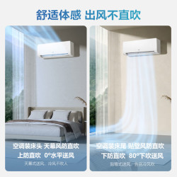 海尔 KFR-35GW/EJ1-1 新一级能效变频冷暖 1.5匹 壁挂式空调