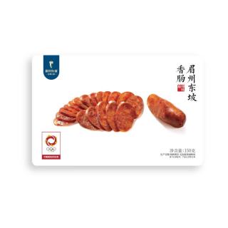 眉州东坡 四川地道特产腊肠 奥运推荐美食 麻辣150g