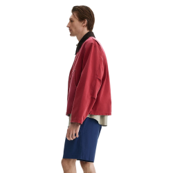 H&M 1321157 棉质休闲短裤 深蓝色 M