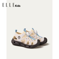 ELLE kids ELLEkids童鞋女童凉鞋2026夏季新款儿童户外溯溪鞋轻便镂空运动鞋