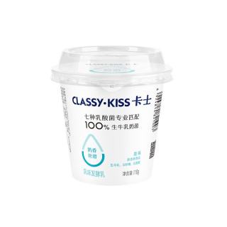 卡士 原味酸奶 110g*6杯 无添加