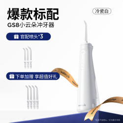 waterpik 冲牙器洗牙便携式水牙线家用小云朵GS8