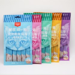 顽皮 100支猫条wanpy顽皮欧一吸猫条猫零食猫湿粮罐成猫幼猫