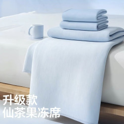网易严选 冰丝席子夏季凉席A类抗菌宿舍双人凉感软席子