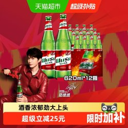 乌苏啤酒 红乌苏啤酒 620ml*12瓶