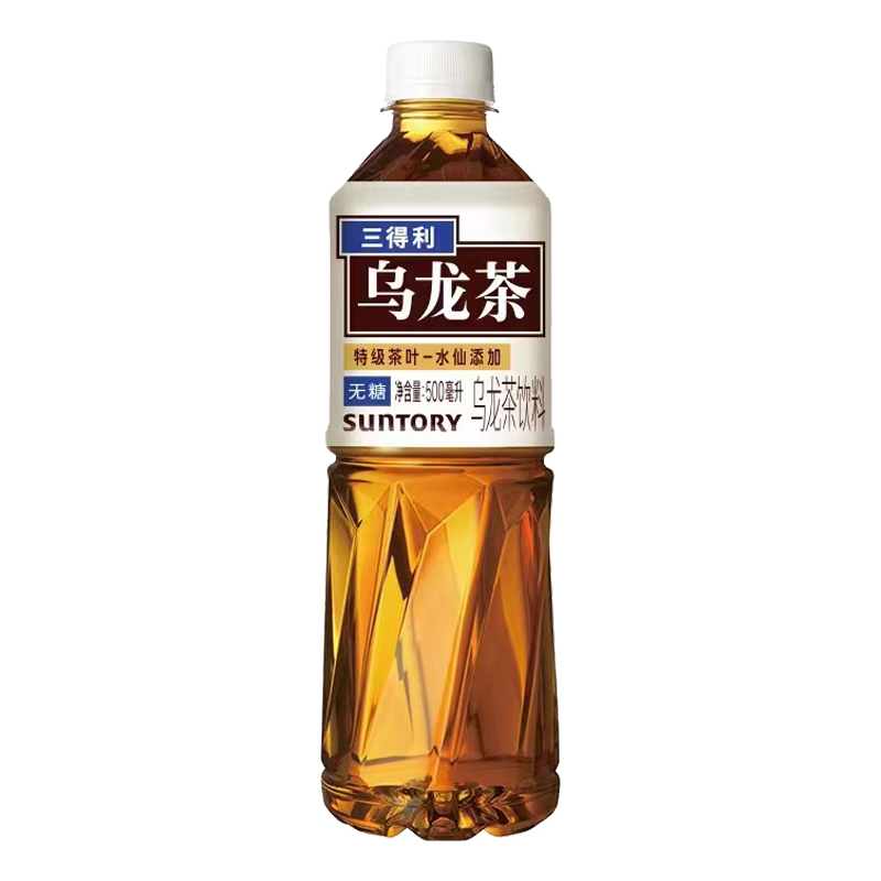 三得利 无糖乌龙茶饮料 0糖0脂 500ml*15瓶