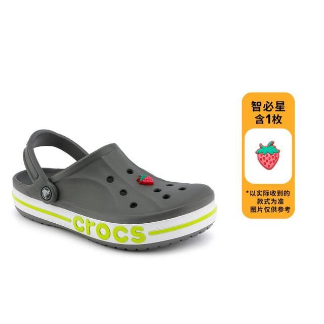 今日必买：crocs 【软弹脚感】男女款户外沙滩洞洞鞋 含鞋花组合
