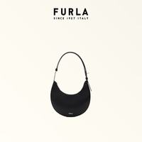 FURLA DELIZIA系列 牛皮迷你单肩包 黑色