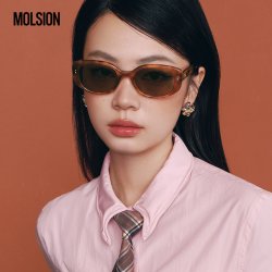 MOLSION 偏光猫眼太阳镜 MM3000 防晒墨镜