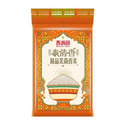 香满园 煮饭满屋飘香！泰清香优选香米 5KG 粒粒分明软糯弹牙