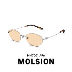 MOLSION 无框太阳镜 MM7001 逛街出游配饰 甜妹穿搭