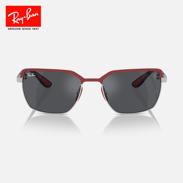 Ray-Ban 法拉利联名太阳镜 0RB3743M 自驾出游 户外出行