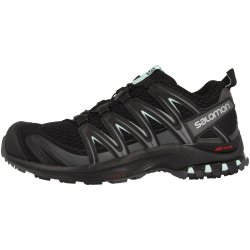 SALOMON 成人 女性 Xa Pro 3d 越野跑鞋 L39326900 越野跑鞋 防水 运动 BlackMagnetFair Aqua 尺码10