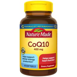 Nature Made 辅酶Q10软胶囊 400mg 心脑血管养护 40粒