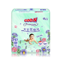 大王 新升级花信风 纸尿裤 S24片 超薄瞬吸