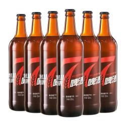 泰山原浆啤酒 泰山7天红7天鲜活10度8度精酿720ml生啤酒 红枣枸杞易拉罐 一年 330mL