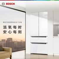 博世 BCD-502W(KFB89VA20C) 活氧零嵌平嵌 白色 502L 法式多门冰箱