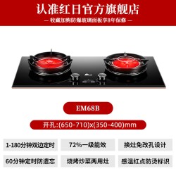 Redsun 红外线燃气灶家用独立定时灶新一级能效72%高热效免改孔EM68B