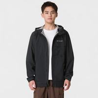 Columbia 男装 运动服户外跑步训练徒步登山单薄冲锋衣外套时尚休闲夹克 WE4517011 S