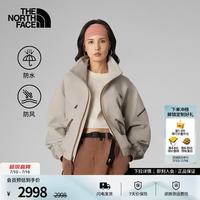 北面 UE设计师款女冲锋衣硬壳外套防水户外26秋冬新品|8HWC N7J/废土棕 S /155/80A