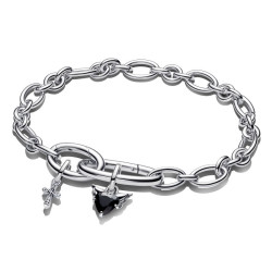 PANDORA [新品]Pandora潘多拉栖梦花园手链套装金色银色浪漫自在叠戴礼物