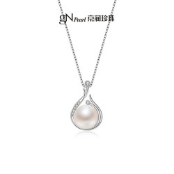 京润珍珠 C333100248601 时尚925银珍珠吊坠