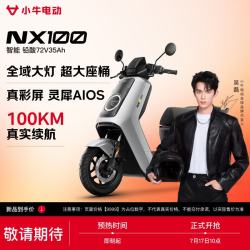 小牛电动 NX100 电动摩托车 到店自提