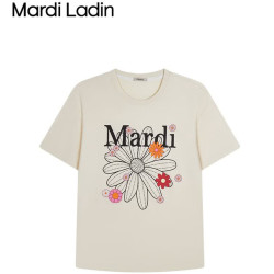 小雏菊MARDI LADIN 100%棉彩色印花短袖T恤 多色可选 DTX2626002