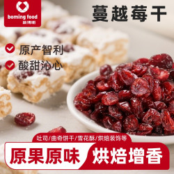 新博明 蔓越莓干 100g 雪花酥牛轧糖烘焙原料