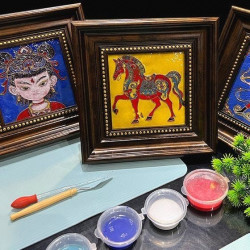 华夏珍宝博物馆-铜胎掐丝景泰蓝手工体验套票