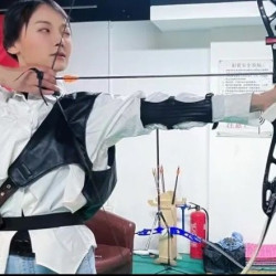 单人反曲弓10米道一小时