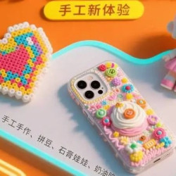 沉浸大石膏娃娃涂色绘画DIY