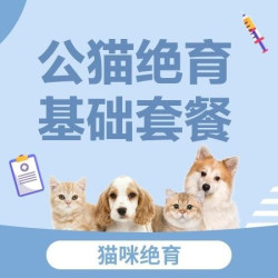 公猫绝育基础套餐