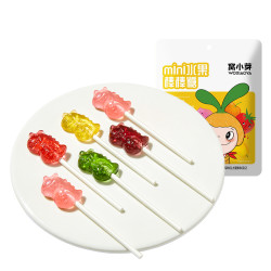 窝小芽 mini迷你水果棒棒糖混合口味健康无糖儿童小零食SC